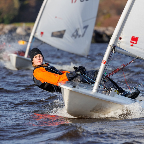 2026 Typhoon Dame Hendra Hinge Zip Tørdragt 100185 - Orange / Navy